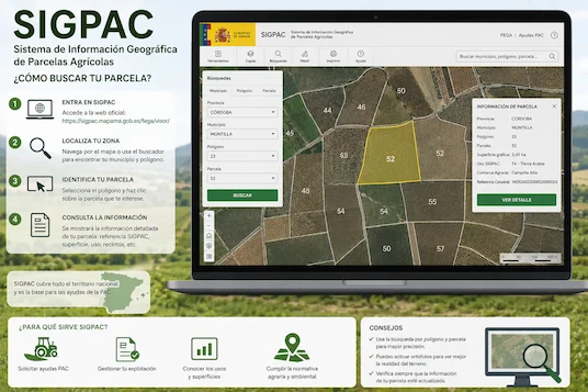 Visor SIGPAC — sistema de información geográfica de parcelas agrícolas de España